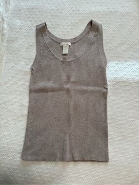 H&M Ribbed Knit Tank Top